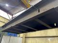 99-1/4" X 257" X 3" STEEL PLATE ON STAND: STOCK #74980