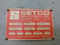3 HP SETCO INDUSTRIES MODE #SPL DUST COLLECTOR CABINET: STOCK 13311