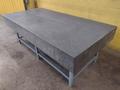 8' X 4' X 10" CHALLENGE PRECISION LAYOUT INSPECTION GRANITE TABLE: STOCK #23800