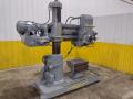 4' X 9" CARLTON 1A RADIAL ARM DRILL. STOCK # 0992325