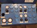 NORDSON POWDER COAT PAINT SYSTEM WITH FEEDER &amp; I-CONTROL. STOCK # 0985226