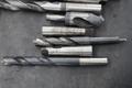 Large Straight Shank and Morse Tpaer Drills, Morse Taper Adapters- Auction Item