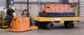 25,000 LBS RICO MODEL #R-LT-S-DD 24 VOLT ELECTRIC WALKIE-RIDE TOW LIFT TUGGER WITH PINTLE HITCH: YOBRO #25210