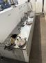 9" X 192" RANSOHOFF LEANVEYOR FOUR STAGE (WASH/RINSE/RINSE/BLOW OFF) WASHER. STOCK # 1113425.