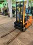 2500 Lb. Big Joe Electric Lift Truck PDC-25-106, Walk Behind, 106" Lift Height, Nice