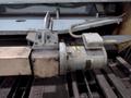 13' x 1/4" AMADA MODEL #M-4065 MECHANICAL POWER SQUARING SHEAR, FRONT GUAGING, CONVEYOR &amp; STACKER: STOCK #19272