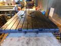 18' X 11' X 10" THICK GIDDINGS &amp; LEWIS T-SLOTTED FLOOR PLATE: #67270
