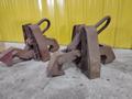 (2) 15 TON CLAMPCO MODEL F15 GIRDER WIDE FLANGE BEAM LIFTING CLAMPS: STOCK #22982