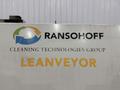 12" WIDE RANSOHOFF LEANVEYOR 3-STAGE STAINLESS STEEL MESH CONVEYOR PASS THROUGH PARTS WASHER, NEW 2017: YOBRO #24292