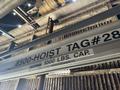 1000 LBS X 13' x 36' GORBEL OVERHEAD CRANE SYSTEM, WITH RUNWAY RAILS &amp; PNEUMATIC BUDGET HOIST: STOCK #19685