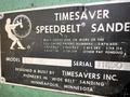 37" x 20 HP TIMESAVER MODEL #137-1HD BELT SANDER DRY GRINDER: STOCK #22164