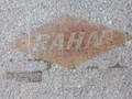 72" X 48" X 12" RAHN GRANITE SURFACE PLATE &amp; TABLE ON CASTERS : STOCK #20060