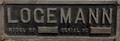 12" X 12" LOGEMANN MODEL #1212 HYDRAULIC SCRAP METAL BALER / BRIQUETTER: STOCK #11504