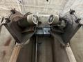 48" X 96" X 8 WHEEL PANGBORN MODEL #ES-1838-22 ROLLER CONVEYOR PASS-THRU BLAST SYSTEM, NEW 2007: STOCK #21212