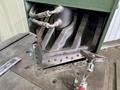 12" X 12" X 10 GAUGE CUSTOM HYDRAULIC CORNER NOTCHER: STOCK #77351