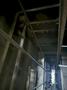24" X 50" DUNNAGE WASH SYSTEMS 3-STAGE STAINLESS STEEL PASS THRU CONVEYOR TOTE / PALLET WASHER: STOCK #14892