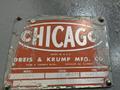 55 TON X 8' CHICAGO DREIS &amp; KRUMP MODEL #68B MECHANICAL PRESS BRAKE D&amp;K : YOBRO 26148