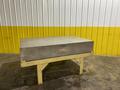 72" X 48" X 12" RAHN GRAY GRANITE PRECISION SURFACE INSPECTION PLATE: STOCK 16094