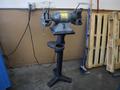 Baldor 7307 6" Double End Pedestal Grinder, 1/2 HP, Work Rests, Eye Shields, Single Phase- Auction Item