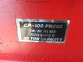 Shopmaster CP 100 H Frame Shop Press- Auction Item