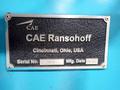 24" x 24" RANSOHOFF 3-STAGE STEEL MESH CONVEYOR PASS THROUGH PARTS WASHER: YOBRO #24301