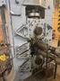 20" WIDE X 22" ROLL DIAMETER 4-HI BLISS 100 HP POWERED ROLLING MILL. STOCK # 0886025
