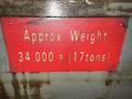 96" X 120" GIDDINGS &amp; LEWIS T SLOT POWERED AIR LIFT ROTARY TABLE: STOCK #22066