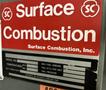 1950 DEGREE SURFACE COMBUSTION ALLCASE 3-30-48-30 GAS FIRED FURNACE: STOCK #20710