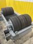 120 TON (240,000 LBS) RANSOME PANDJIRIS POWERED TANK TURNING ROLLS, POWER &amp; IDLER: STOCK #23142