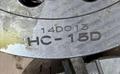 SAMCHULLY HC‑15D 15″ 3‑Jaw Self‑Centering Lathe Chuck USED