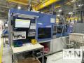 121 TON 4.3 OZ JSW MODEL J110AD-180H ELECTRIC INJECTION MOLDING MACHINE MFG 2005