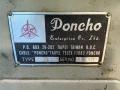 Poncho Enterprise Co., Ltd 9”x42” Vertical Mill - 2vs