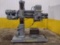 4' X 9" CARLTON 1A RADIAL ARM DRILL. STOCK # 0992325