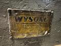 8' X 3/16" WYSONG MECHANICAL POWER SQUARING SHEAR WITH BACK GAUGE: STOCK #26436