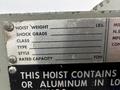 4 TON BUDGIT UNDER HUNG CHAIN HOIST. STOCK #0310922