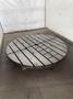 60" T-SLOTTED ROUND RISER PLATE. STOCK #0430526