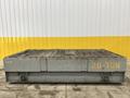 20 TON X 60" X 120" RAIL MOUNTED HEAVY DUTY TRANSFER CART: STOCK #14599