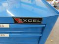 Xcel Two Drawer/2 Door Potable Cabinet On Casters w Contents, Locks and Keys- Auction Item