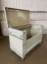 30" X 60" X 46" WHITE PORTABLE JOB BOX CABINET ON ROLLING CASTERS: STOCK #12391