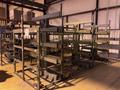 20' X 4 TIER STEEL STORAGE SYSTEM MODEL 4T-3G-30X12R-20' RETRACTABLE ARM STORAGE RACK: YOBRO #24445