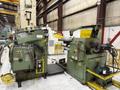 15,000 lbs. x 24" wide Feed Lease Coil Reel with Feed Lease Powered Straightener For Sale - Models PR-15M-42 and FLCC-24-76-7