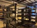 STEEL STORAGE SYSTEM 4T-3G-30X12R-20' RETRACTABLE ARM STOCK RACK. STOCK # 1109925