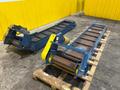 18" WIDE x 96" LONG STEELTRAK MODEL #T2-721-18" FLUTED BELT PARTS CONVEYOR, NEW 2021: YOBRO #24475