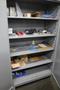 Lyon Heavy Duty steel Cabinet, 2 Doors, 4 Adjustable Shelves, Contents- Auction Item