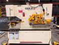 110 Ton Geka Hydracrop 110/180 SD Hydraulic CNC Ironworker, 2017 CNC feeder/positioner