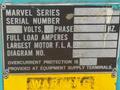 18” X 20” MARVEL MODEL #81-9/M3M SEMI-AUTO MITRE HEAD VERTICAL BAND SAW: STOCK #23008
