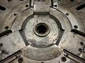 Samchully HC40 3-Jaw VTL Closed Nose Hydraulic Power Chuck 520mm Plain Back