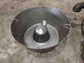 30" BARRETT MODEL #1100E MOTORIZED CHIP SPINNER / WRINGER w/ (2) CHIP PANS: STOCK #23373