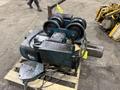 5 TON SHAW BOX SINGLE GIRDER POWERED CABLE HOIST &amp; TROLLEY, REMOTE CONTROLLED: YOBRO #25898