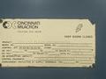 12" x 60" CINCINNATI MODEL #215-153 PLAIN HYPOWERMATIC HORIZONTAL BED-TYPE MILL / MILLING MACHINE: STOCK #20689